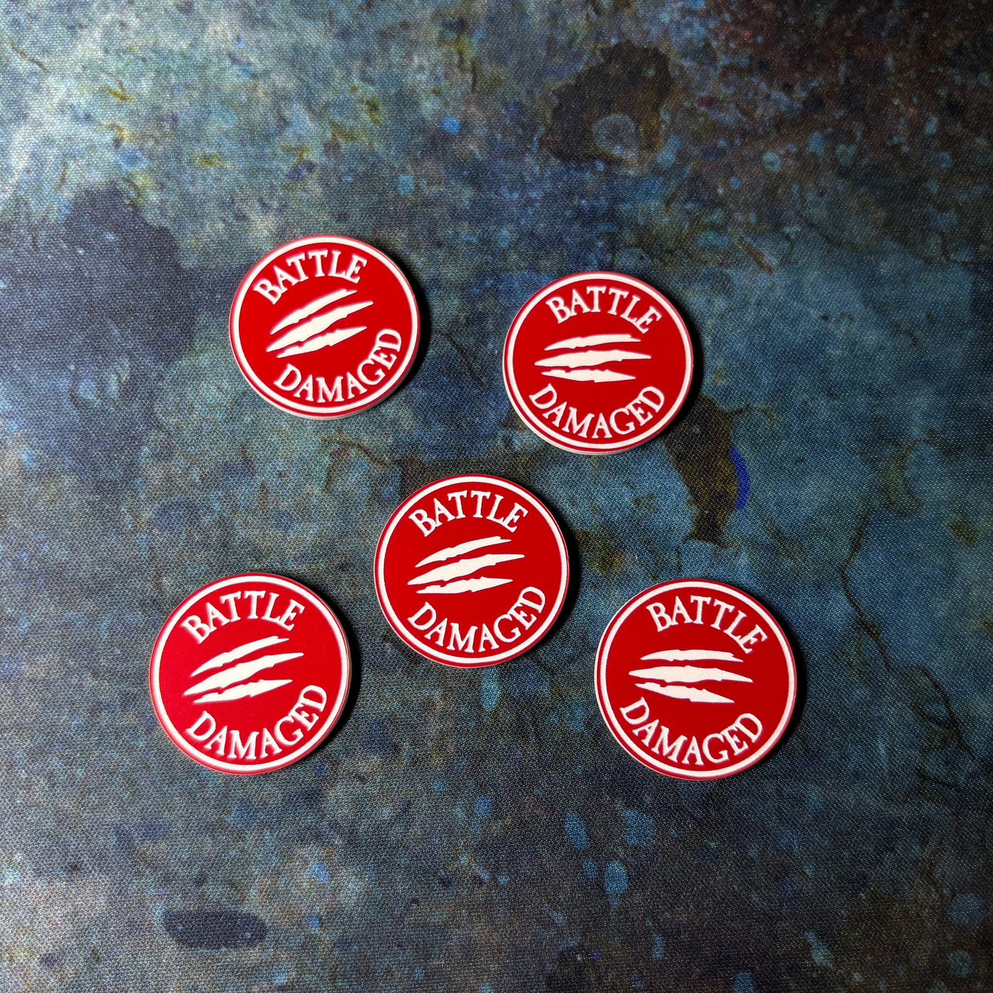 AoS 4th Edition - Battle Damaged Tokens (5 Pack)