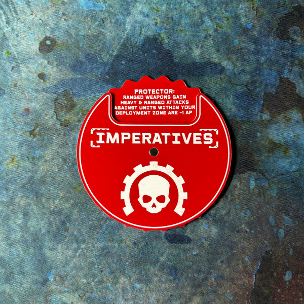 Machine Worshippers - Magnetic Imperatives Tracker - 40k 10th Edition