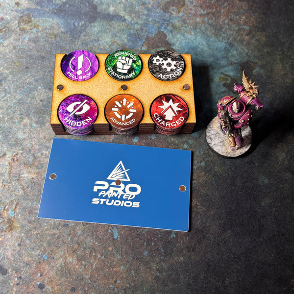 11th Edition - Status Tokens - Full Colour & Dual Sided