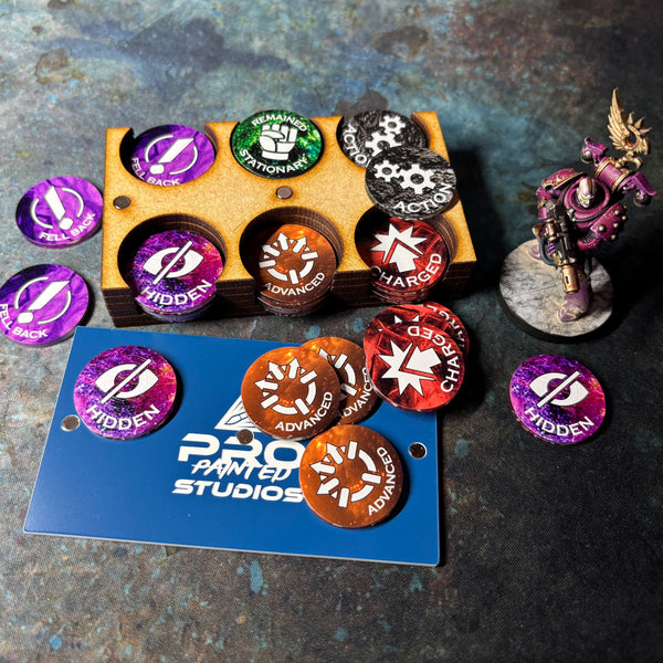 11th Edition - Status Tokens - Full Colour & Dual Sided