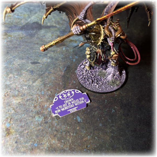 Chaotic Daemons - Excess - 10th Edition 40k Token Set