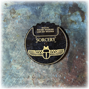 Scarab Sons - Magnetic Sorcery Tracker - 10th Edition 40k