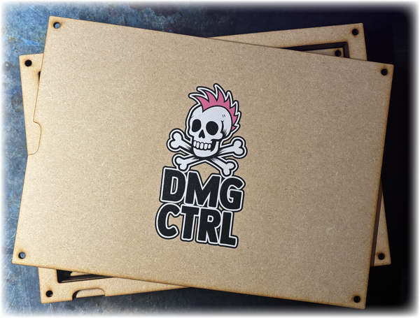 DMG CTRL WarVault Modular Dice Tray & Storage Box – Magnetized MDF Organizer