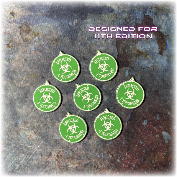 Plague Guard - Afflicted Tokens (Pack of 7)