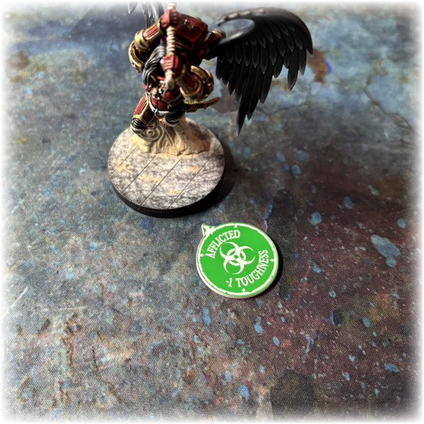 Plague Guard - Afflicted Tokens (Pack of 7)