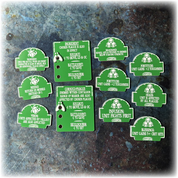Plague Guard - 10th Edition 40k Token Set