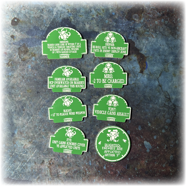 Plague Guard - 10th Edition 40k Token Set