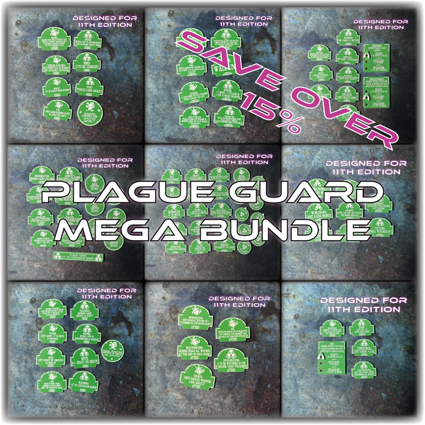 MEGA BUNDLE - Plague Guard - 11th Edition Token Set