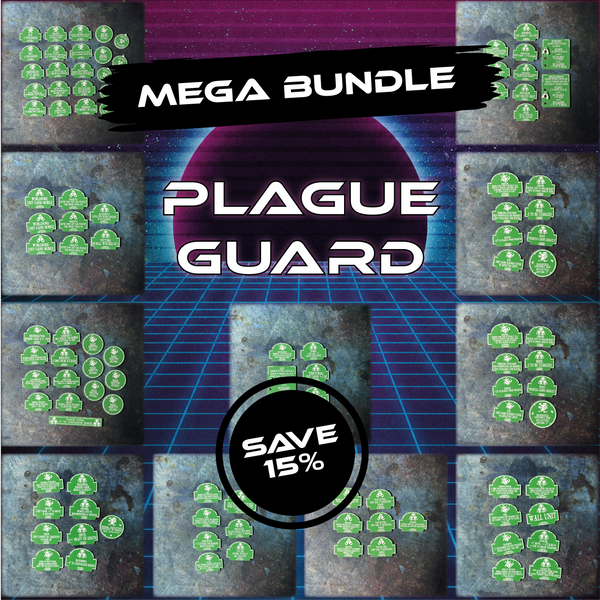 MEGA BUNDLE - Plague Guard - Grimdark Token Set