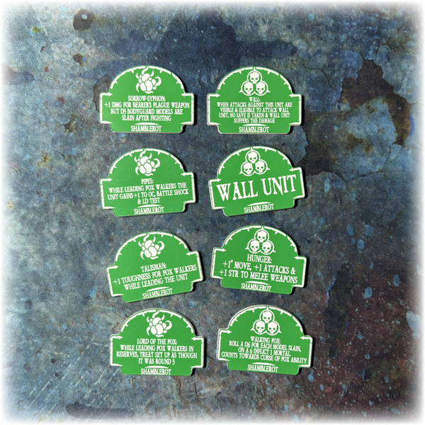 Plague Guard - 10th Edition 40k Token Set
