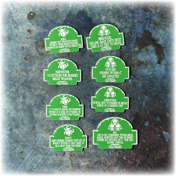 Plague Guard - 10th Edition 40k Token Set