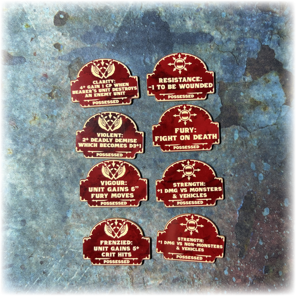 World Devourers - 10th Edition 40k Token Set