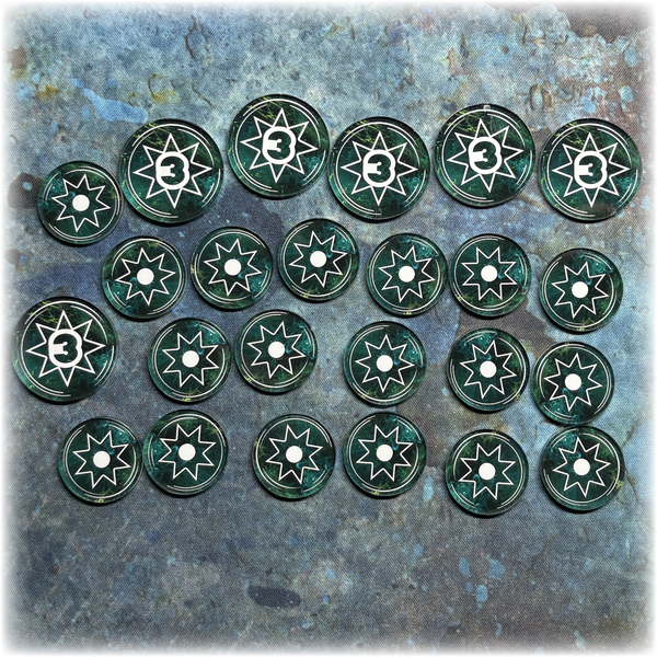 Superhero Crisis - Power Token Set