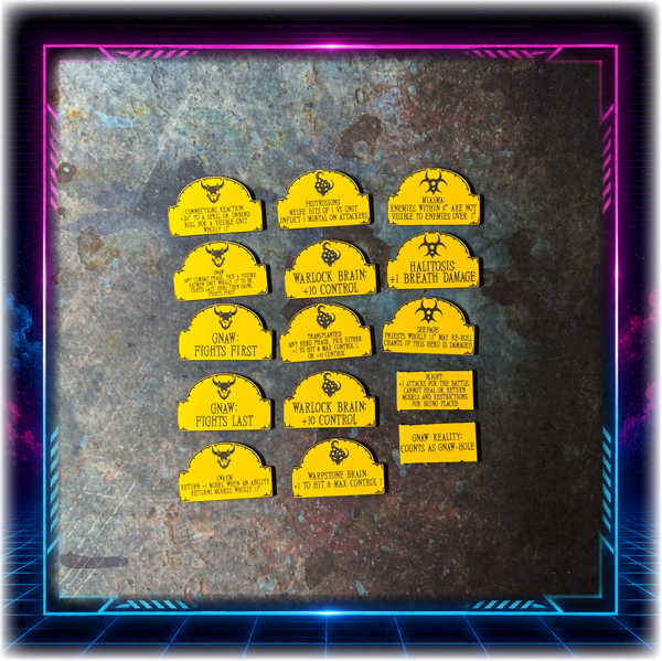Ratmen - Scourge of Fire Upgrade Tokens