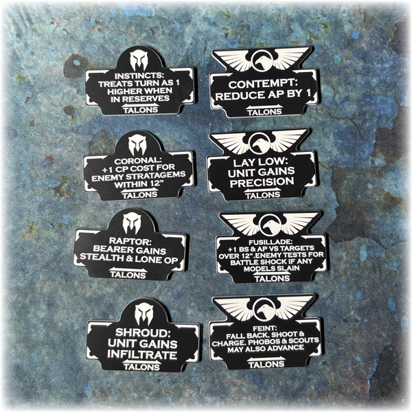 Raven Brothers - Talons - 10th Edition 40k Token Set