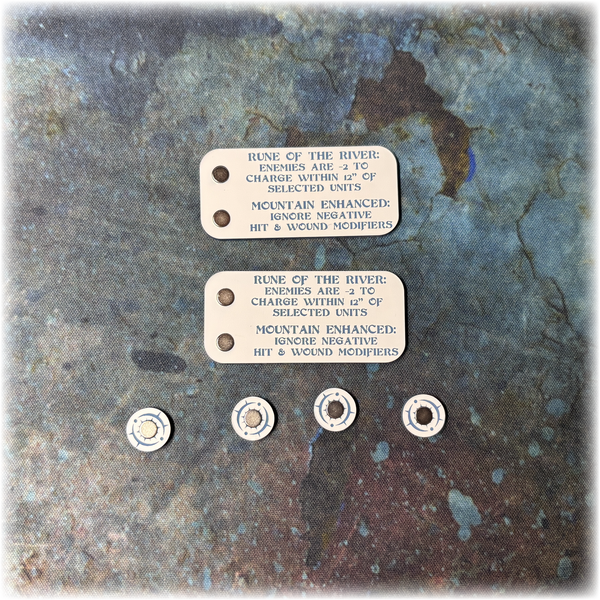 Light Elves - River Rune Unit Trackers - AoS 4th Edition (2 Pack)