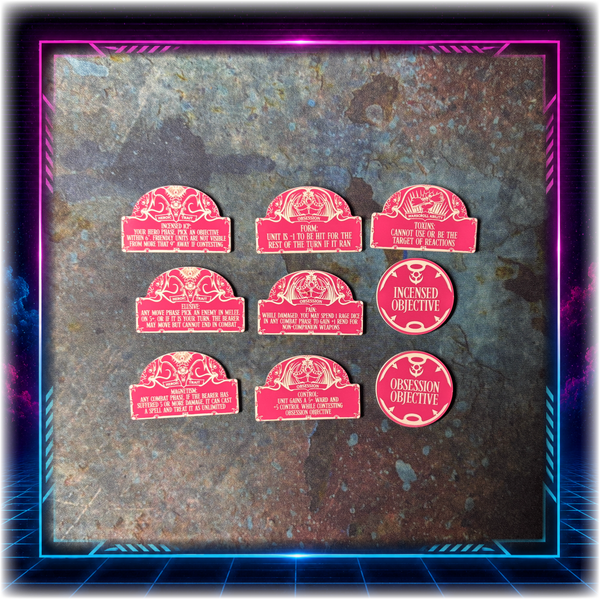 Lords of Pleasure  - Scourge of Fire Upgrade Tokens