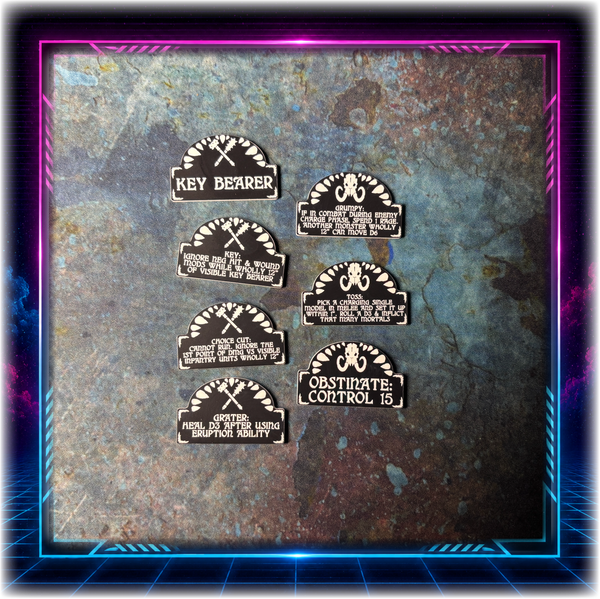 Ogres - Scourge of Fire Upgrade Tokens