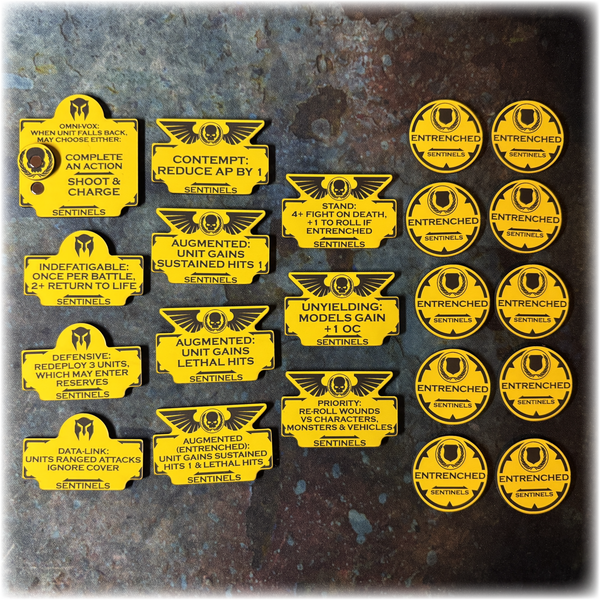 Battle Brothers - Sentinels - 10th Edition Token Set