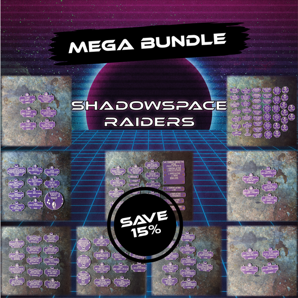 MEGA BUNDLE - Shadowspace Raiders - Grimdark Token Set