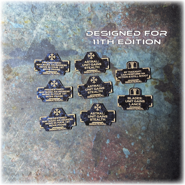MEGA BUNDLE - Silver Knights - Grimdark Token Set