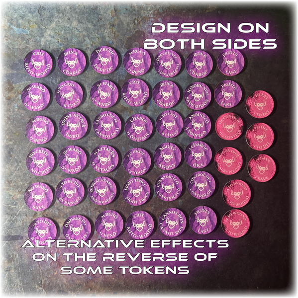 Snake Daughters – Fantasy Effect Battle Tokens - AoS 4th edition