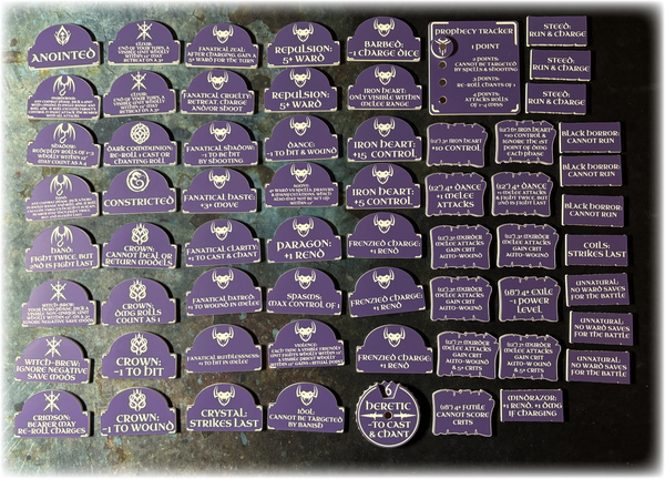 Snake Daughters AoS 4th Edition Token Set