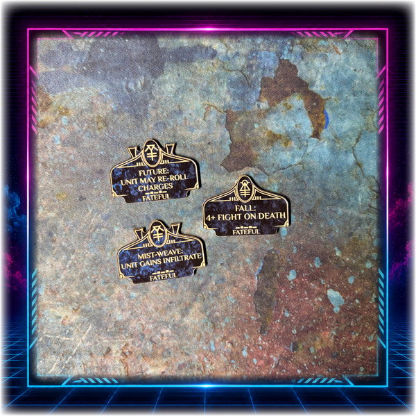 Space Elves - Fateful Detachment - Grimdark Token Set