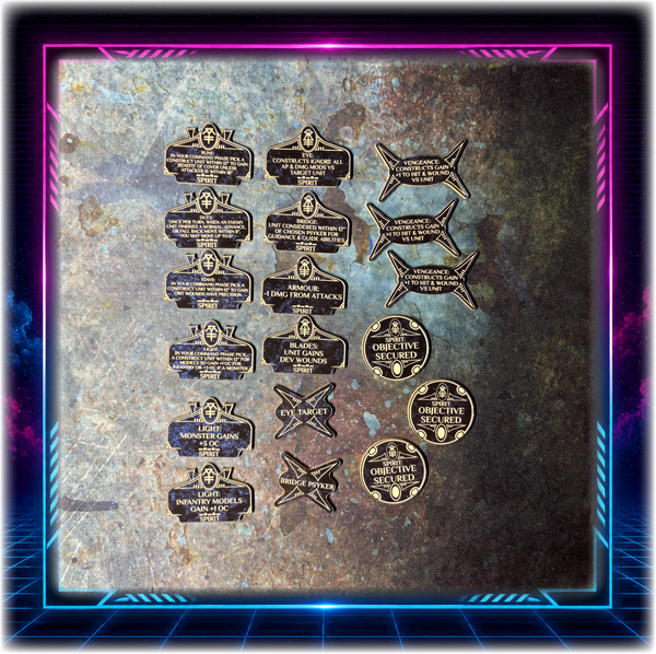 Space Elves - Spirit Detachment - Grimdark Token Set