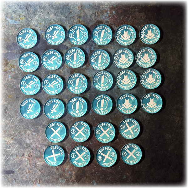 Horus Betrayal - Status Tokens - Full Colour & Dual Sided