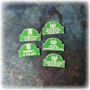 Steel Orcs - Scourge of Life Upgrade Tokens - AoS 4th Edition