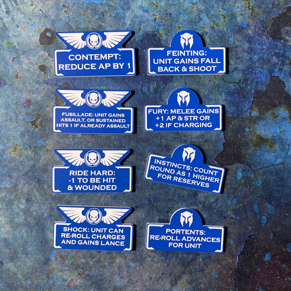 Battle Brothers 10th Edition 40k Token Set