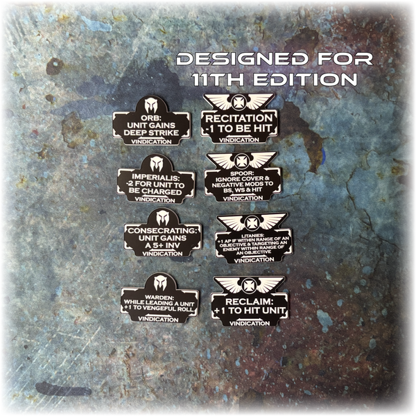 MEGA BUNDLE - Templar Brothers - Grimdark Token Set