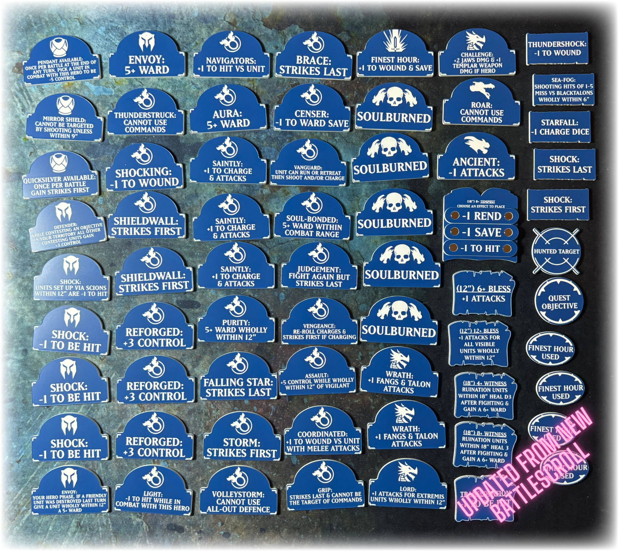 Thundercast AoS 4th Edition Token Set