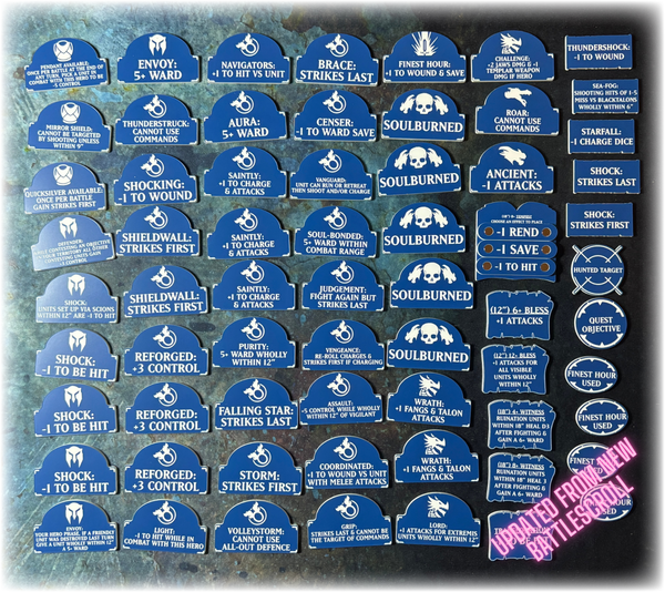 Thundercast AoS 4th Edition Token Set