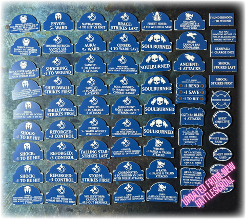 Thundercast AoS 4th Edition Token Set