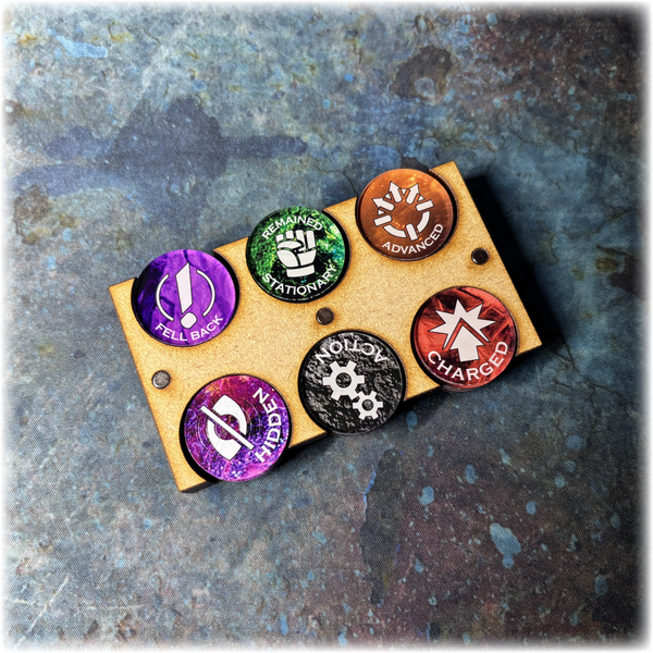11th Edition - Status Tokens - Full Colour & Dual Sided