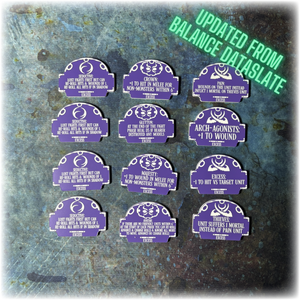 Chaotic Daemons - Excess - 10th Edition 40k Token Set
