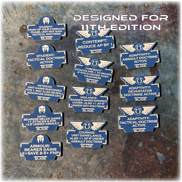 MEGA BUNDLE - Battle Brothers - Grimdark Token Set