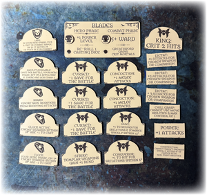Vampiric Dynasties AoS 4th Edition Upgrade Token Set