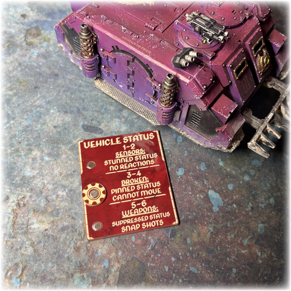 Horus Betrayal - Vehicle Status Tracker