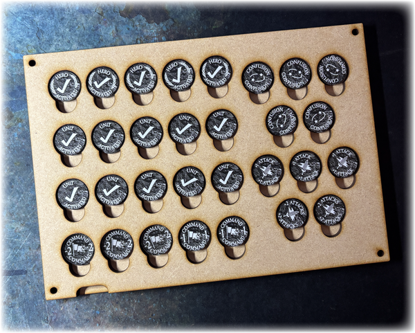 10mm Revolution - Game Tokens - Full Colour & Dual Sided