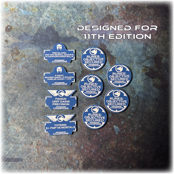 MEGA BUNDLE - Wolf Brothers - Grimdark Token Set