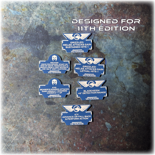 MEGA BUNDLE - Wolf Brothers - Grimdark Token Set