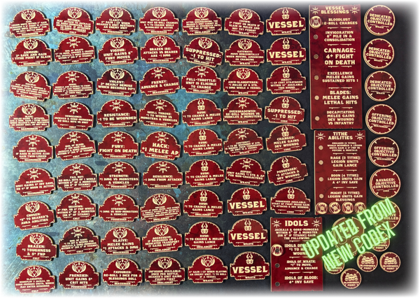 World Devourers - 10th Edition 40k Token Set
