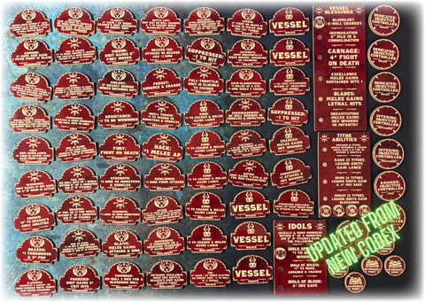 World Devourers - 10th Edition 40k Token Set