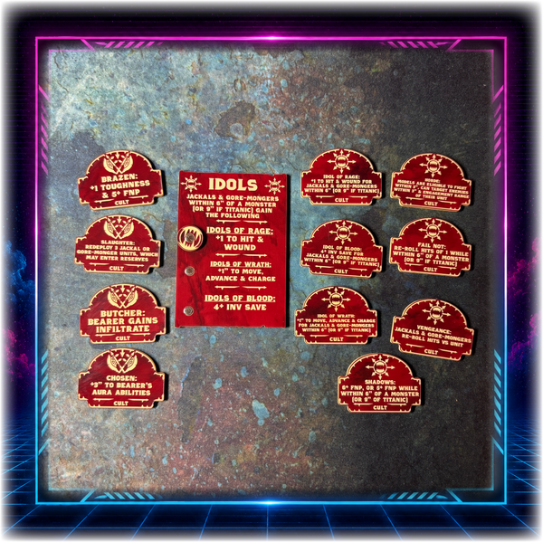 World Devourers - Cult Detachment - Grimdark Token Set