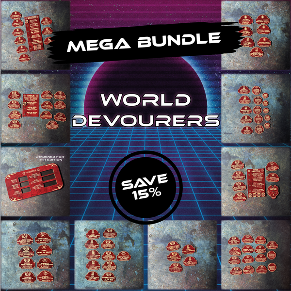 MEGA BUNDLE - World Devourers - Grimdark Token Set