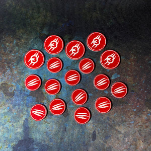 Superhero Crisis - Wound Token Set