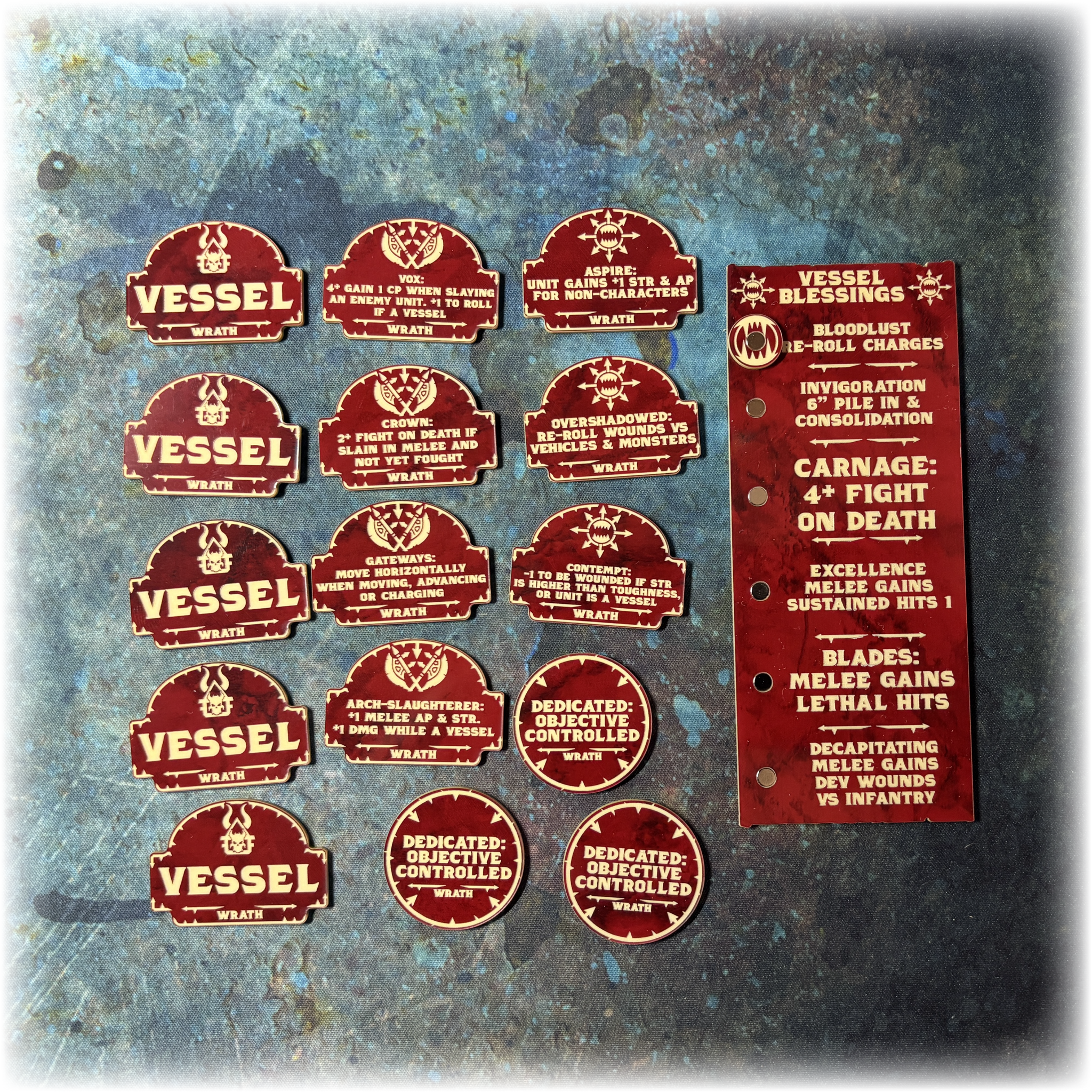 World Devourers - 10th Edition 40k Token Set